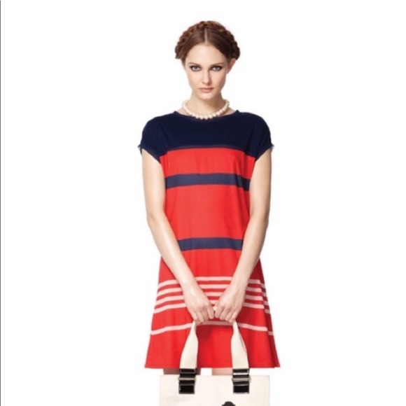 Jason Wu for Target Blue and Red Stripe Dress Size Small - Picture 1 of 6